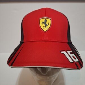 Scuderia Ferrari Racing Formula 1 Cap Charles Leclerc F1 Monaco Hat